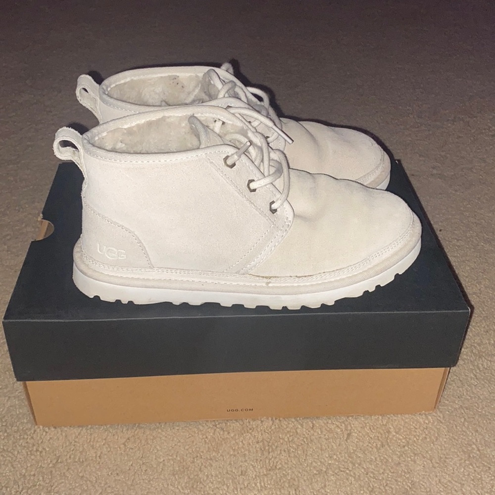 white ugg boots
